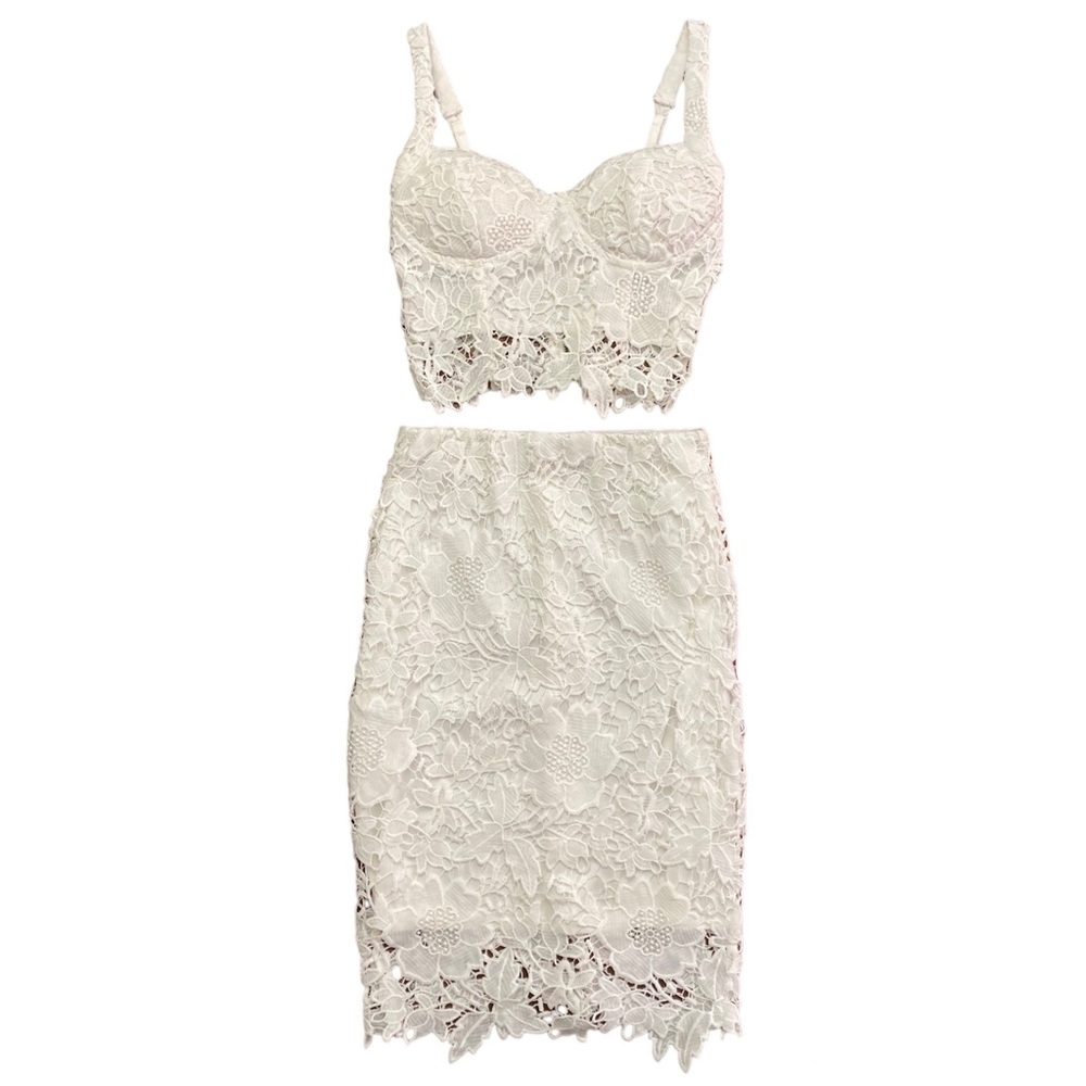 Lace Overlay Set